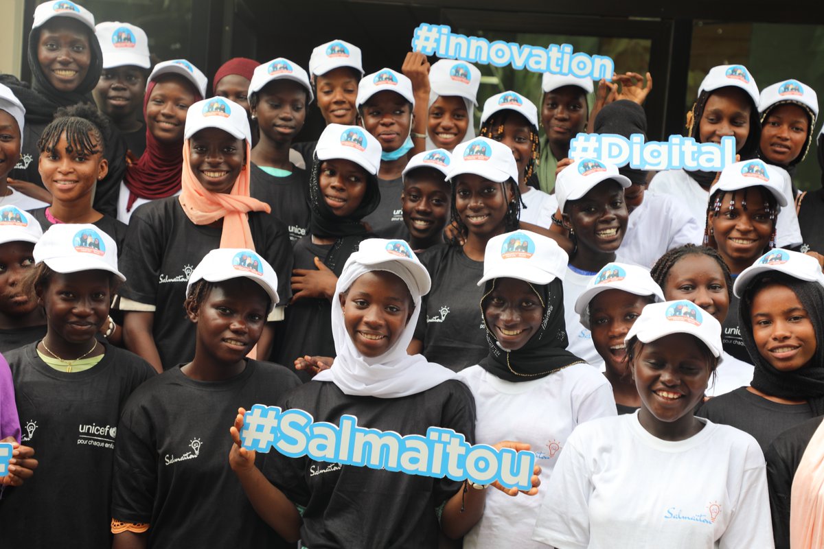 A l'occasion de la #JournéeDeLaJeunesse, <a href="/unicefsenegal/">UNICEF Sénégal</a> a lancé la 3ème édition du projet #Salmaitou à Kolda. 

Ce #Bootcamp vise à renforcer les capacités de 50 jeunes #filles en compétences technologiques et  numériques, en innovation, en entrepreneuriat social et au #Digital.