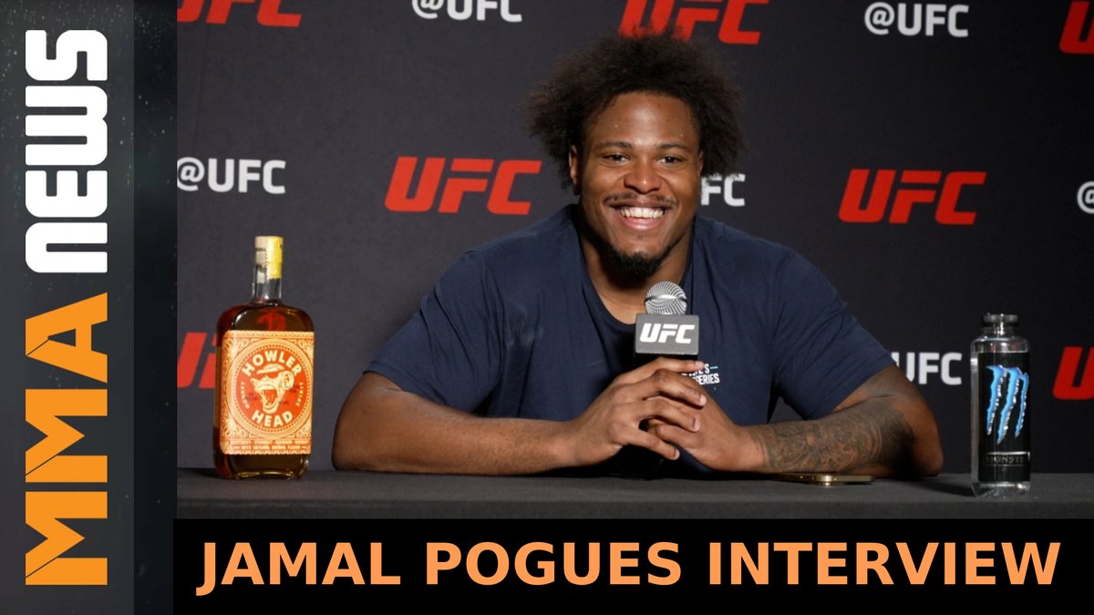 Spoke with newly-signed UFC fighter Jamal Pogues (<a href="/MMAs_Finest/">Jamal Pogues</a>) who discussed...

✅Contender Series win
✅Getting a contract from <a href="/danawhite/">danawhite</a> 
✅Meeting Deontay Wilder
✅His post-fight tattoo
✅Inspirational message

#DWCS <a href="/TeamIridiumISA/">IridiumSportsAgency</a> 

🎙️Interview: youtu.be/3L6mX-SL_fA