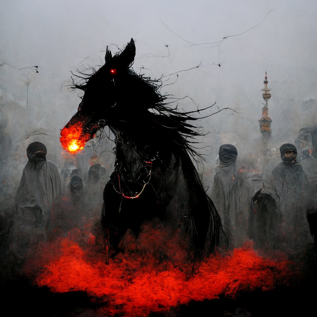 HussainAlmatrok's tweet photo. بعض من تجاربي باستخدام كلماتي الشخصية لتوليد رسومات باستخدام الذكاء الاصطناعي، في شهر محرّم الحرام

#AI
#محرم_1444 https://t.co/fiCov1DvCx
