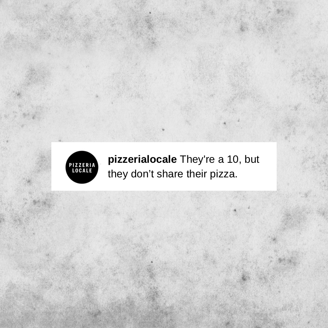 When they’re a 10, but hit you with a cheesy dealbreaker. 🧀

Comment your pizza dealbreakers down below!👇