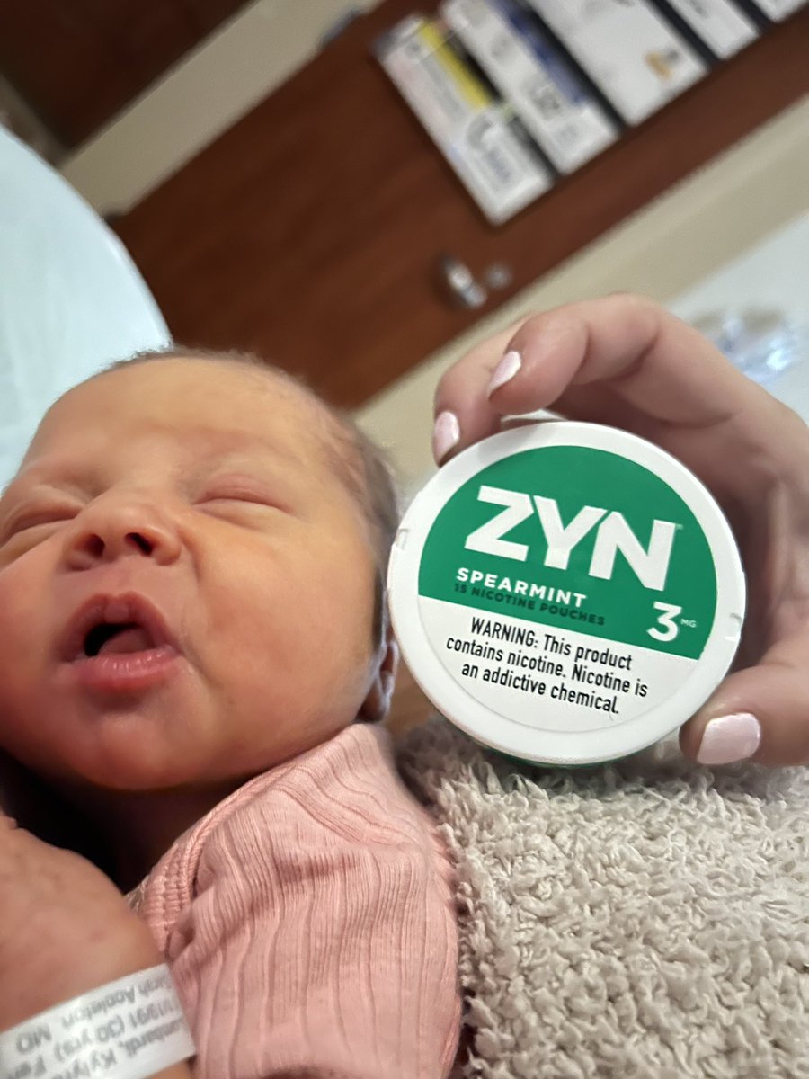VicLombardi's tweet photo. I’d like to welcome my newest niece Zyn Lombardi to the family. https://t.co/PuPwitOzr9