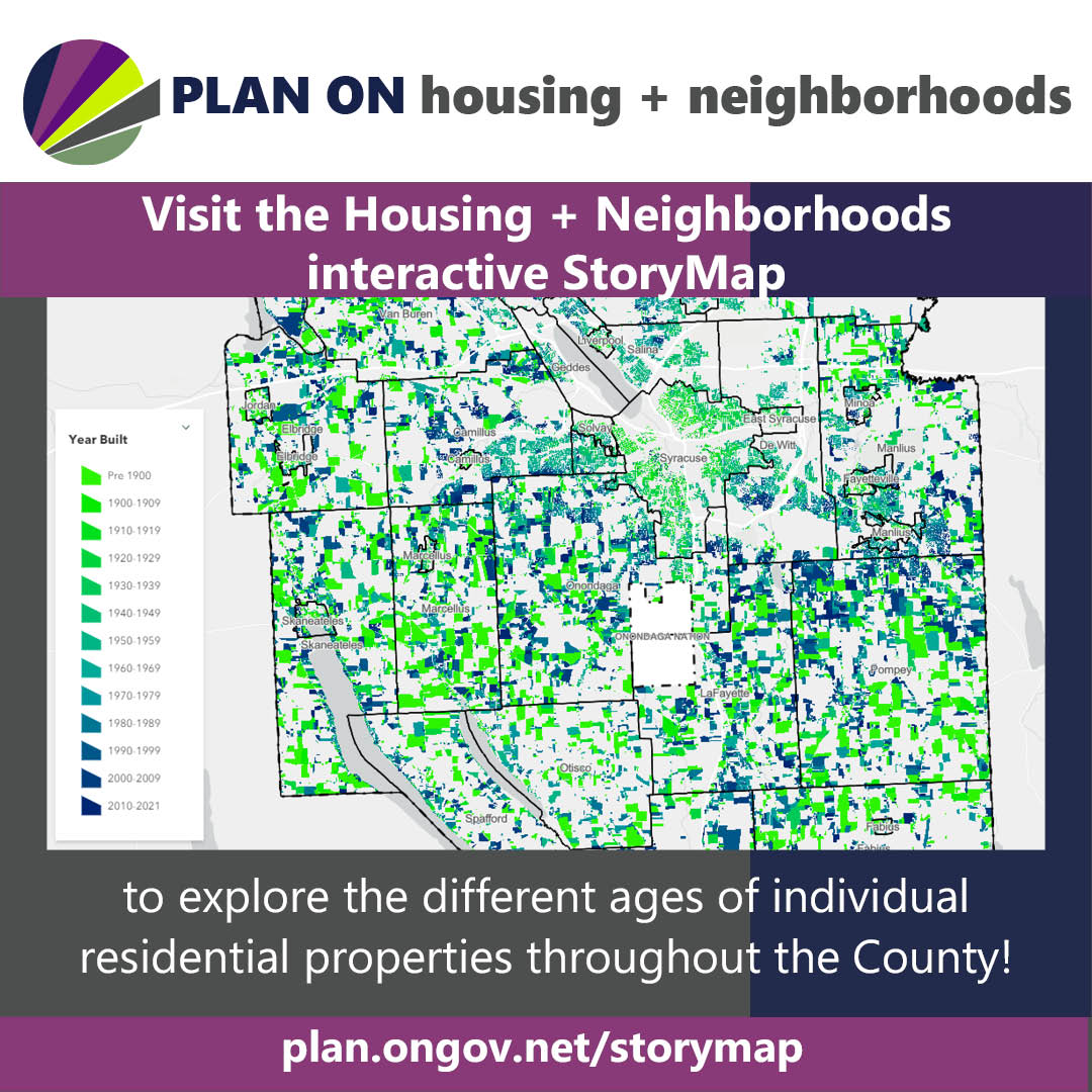 Have you checked out our StoryMap on Housing + Neighborhoods yet? Don't forget to answer the questions at the end! #planonondaga #onondagacounty