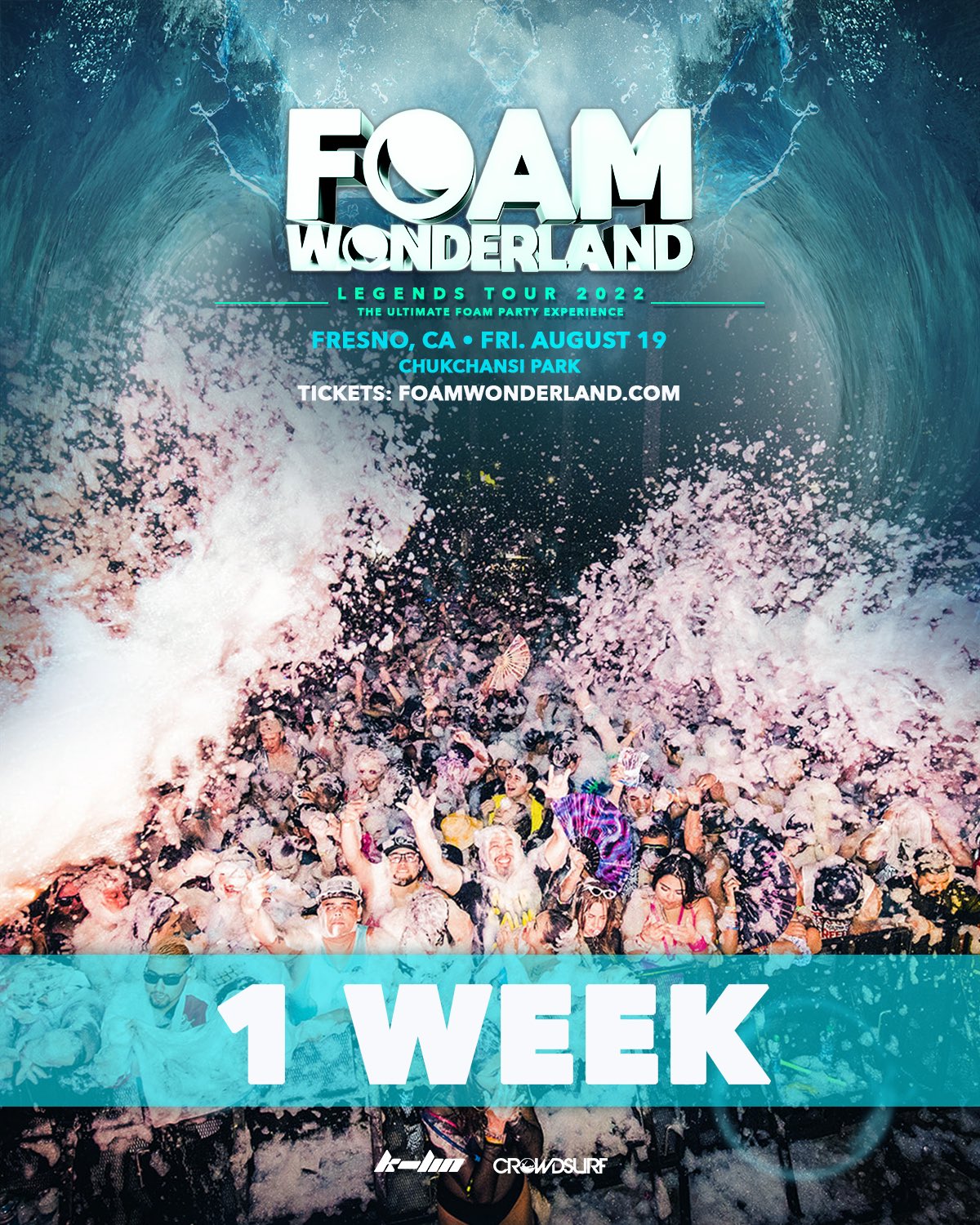 Foam Wonderland on Twitter "JUST 1 WEEK AWAY 😭 See you next Friday w