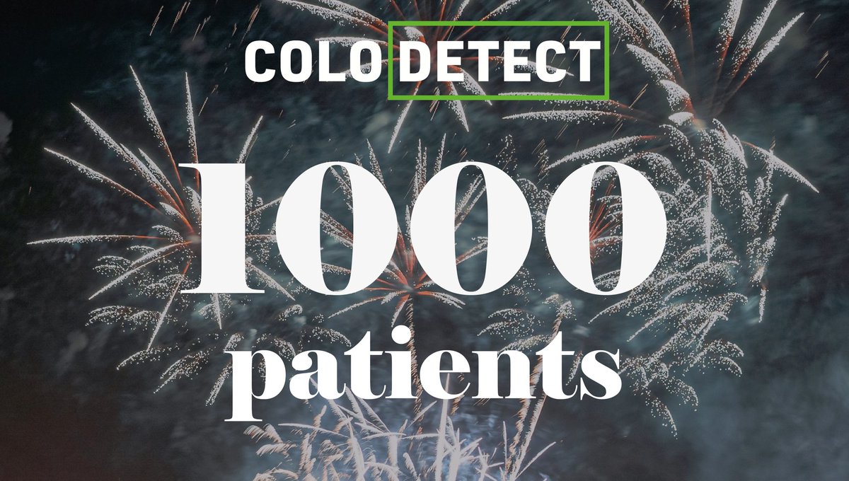 Officially halfway through the trial - all thanks to our amazing #colodetect sites! @RI_STSFT @boltonnhsft @ResearchKgh @NuTHResearch @Nthumbria_RandD @NTHFTResearch @steesresearch @RWT_NHS @UHMBT Full thank you⬇️ colospeed.uk/articles/colo-… Study info⬇️ colospeed.uk/studies/colode…