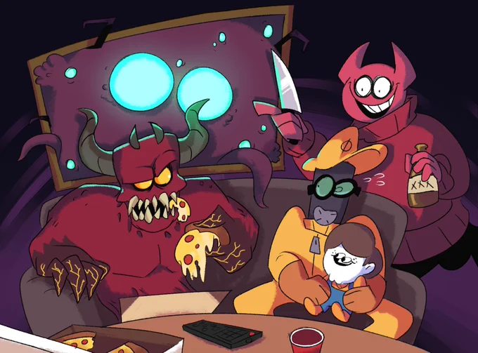 A thing I did for the production crew, after we finished the 4 episode! 