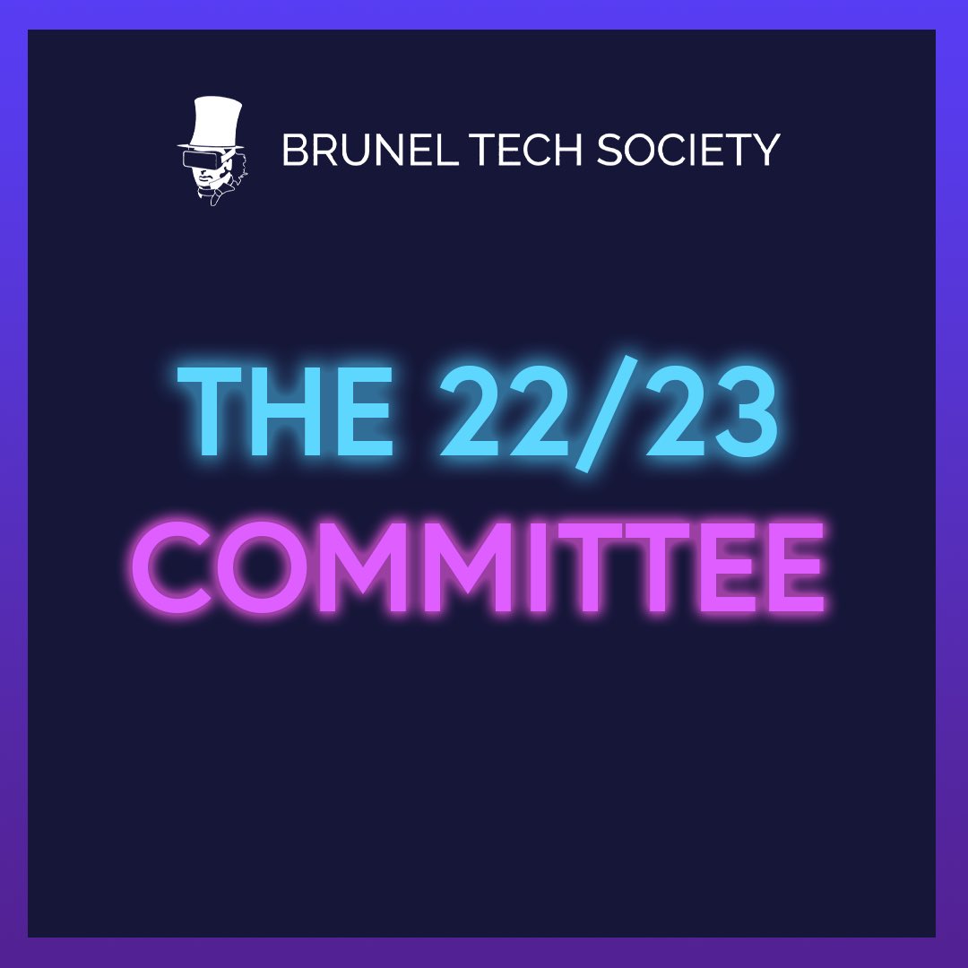 Brunel Tech Society tweet media