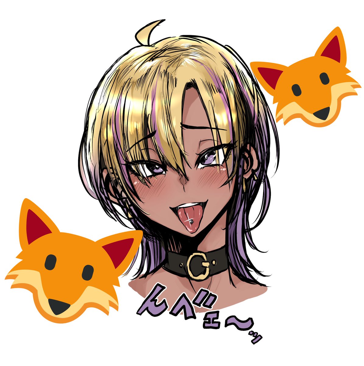 今描いてる原稿が終わったら次はこのギャルで一本描いてみたい(願望) 