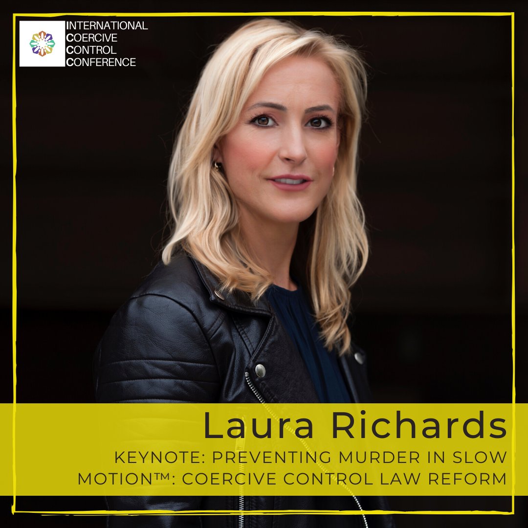 The International Coercive Control Conference (@thecccintl) on Twitter photo We are so excited to announce our keynote speaker Laura Richards <a href="/laurarichards99/">Laura Richards BSc, MSc, MBPsS</a> <a href="/thecrimeanalyst/">Laura Richards BSc MSc MBPsS</a>. A world-leading authority on coercive control, a powerful advocate for victims of violence, and an architect of crucial law reform and culture change. October 13, 12 noon EST. We are so excited to announce our keynote speaker Laura Richards <a href="/laurarichards99/">Laura Richards BSc, MSc, MBPsS</a> <a href="/thecrimeanalyst/">Laura Richards BSc MSc MBPsS</a>. A world-leading authority on coercive control, a powerful advocate for victims of violence, and an architect of crucial law reform and culture change. October 13, 12 noon EST.