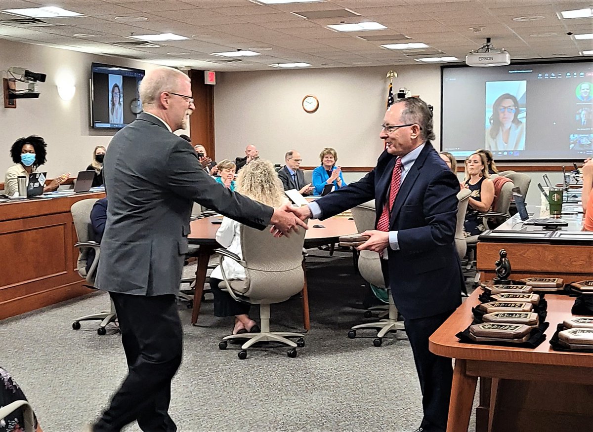 Congratulations to Mr. Bill Boerman, 4th grade teacher at Woodbridge Elementary in the Gifted &amp; Talented program. He was awarded the prestigious Regional Teacher of the Year by the Michigan Department of Education this past week in Lansing. #ZPSLearningforLife