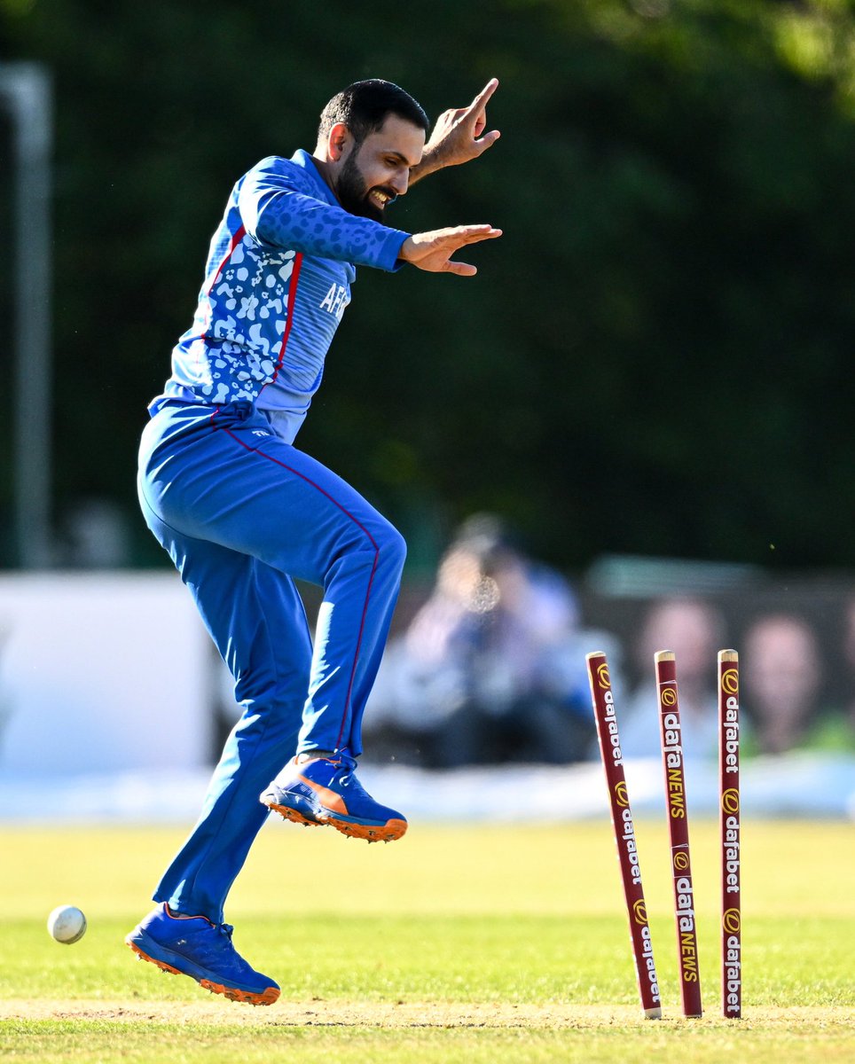 ACBofficials's tweet image. 🚨 Afghanistan Won by 22 runs 🚨

AfghanAtalan have successfully defended their total of 189 runs as they reduced the hosts to 167/9 in 2nd inning to beat them by 22 runs and stay alive in the series. 🤩👏

#AfghanAtalan | #IREvAFG2022