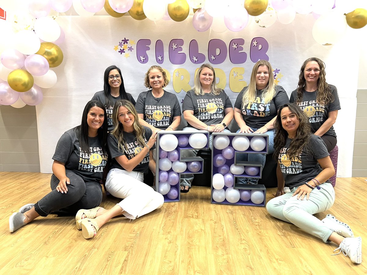 Becoming apart of this team will help me reignite my spark in education. Thank you <a href="/FielderElem/">Edna Mae Fielder Elementary</a> for the warm welcome and excitement you bring to all who join this wonderful campus💜 #fielderpride