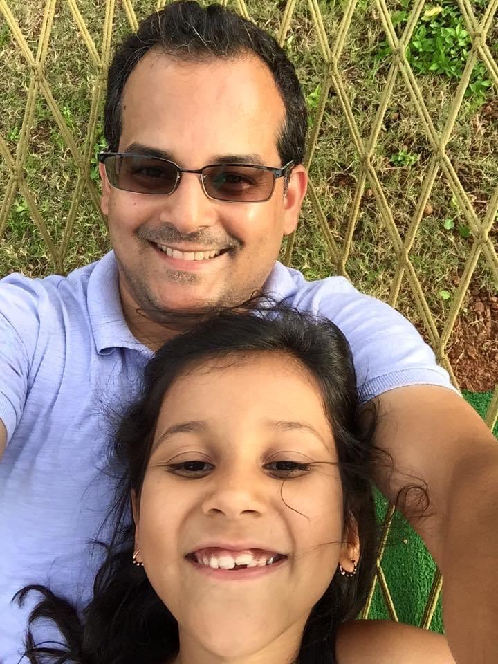 Always a happy time with her