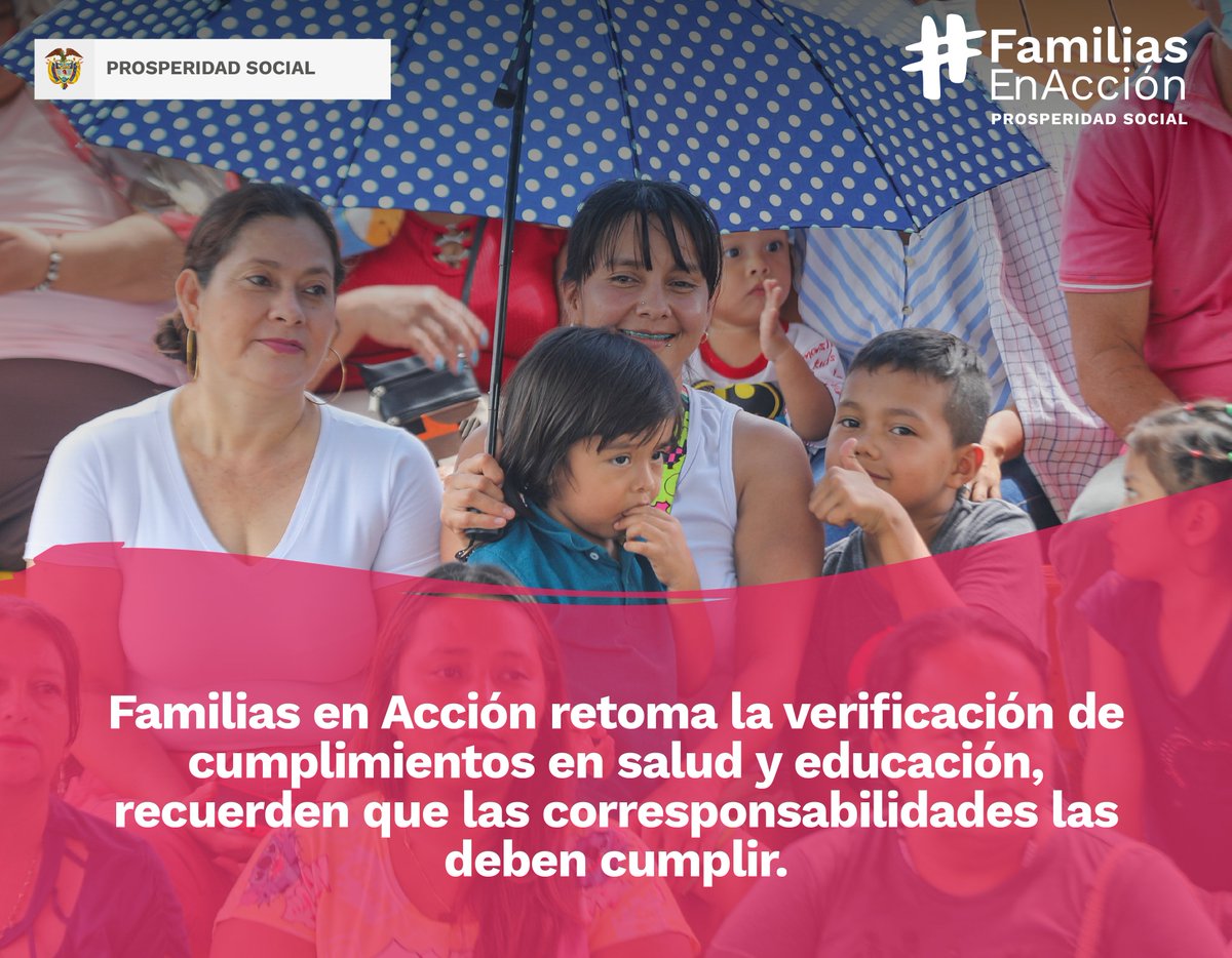RentaCiudadana's tweet photo. 🚨 #FamiliasEnAccion| ¡Volvemos a verificar!
Desde el 1 de agosto de 2022, el programa inició el proceso de verificación de compromisos en salud y educación.
👇👇 https://t.co/qMykWit5GG