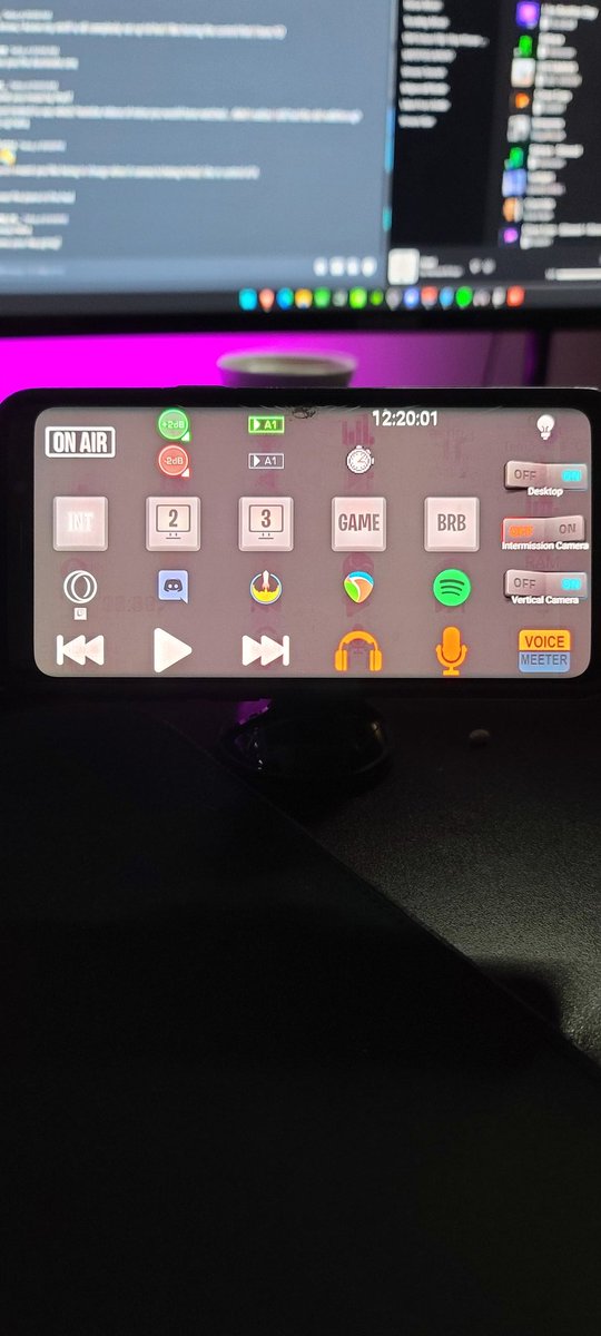 reap_er_ (@_reap_er_) on Twitter photo I could have gotten an Elgato Stream Deck, but I just love the customization I can do using the Touch Portal app (plus the $10 price at the time was a no brainer!)
<a href="/Touch_Portal/">Touch Portal</a>
#TouchPortal #elgato #reap_er_ I could have gotten an Elgato Stream Deck, but I just love the customization I can do using the Touch Portal app (plus the $10 price at the time was a no brainer!)
<a href="/Touch_Portal/">Touch Portal</a>
#TouchPortal #elgato #reap_er_