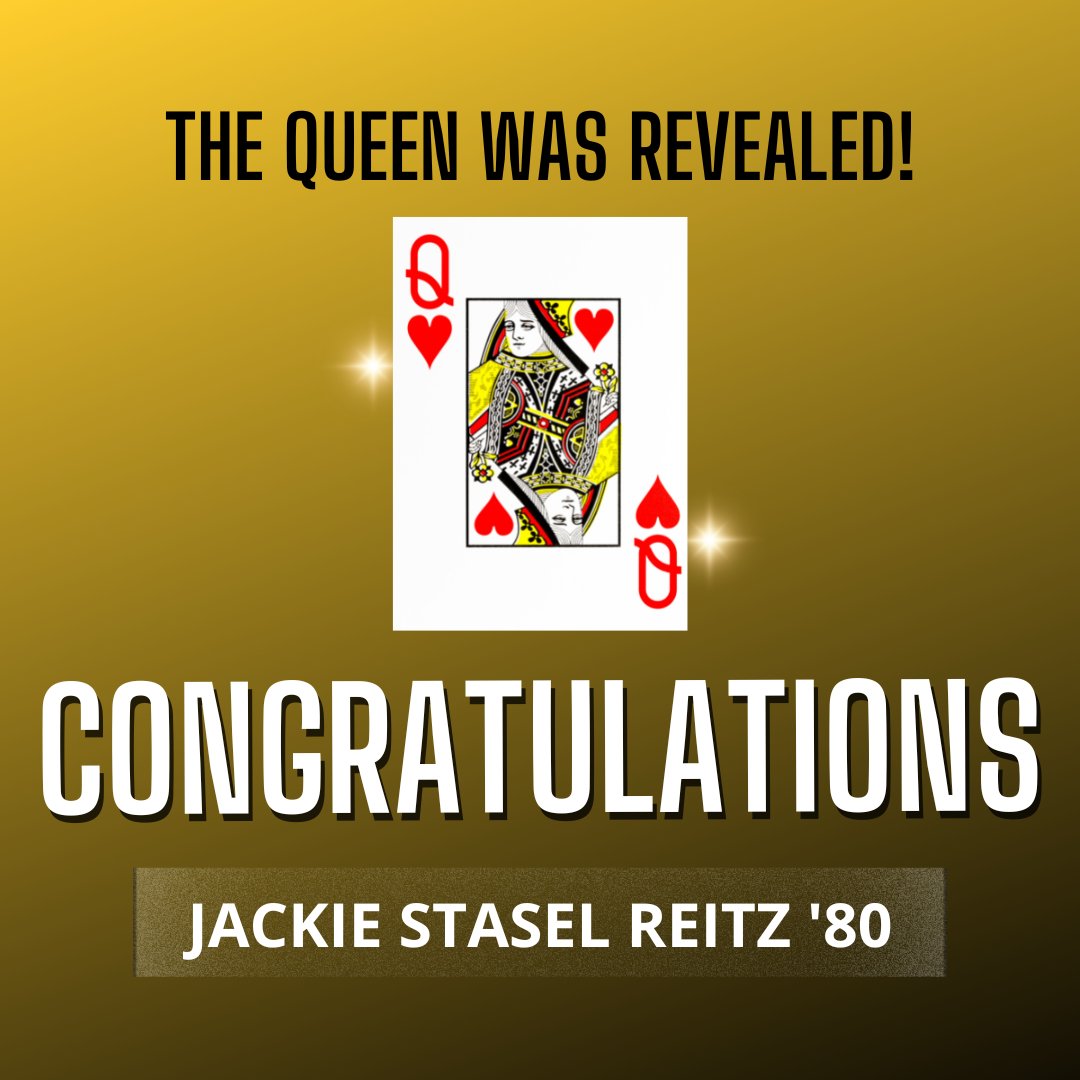 Last night ticket #38 revealed the QUEEN OF HEARTS! The ticket belonged to Jackie (Stasel) Reitz, Marian Catholic alumna from 1980! Congratulations Jackie! We thank everyone who participated! We will start back up again in a few weeks, stay tuned. #CelebrateMarian