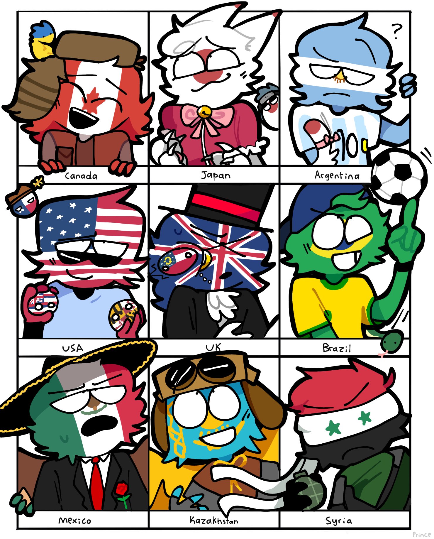 🎄❄️ Prince 🇲🇽🔞 on X: FIFA World Cup 2022 ⚽️ #CountryHumans  #FIFAWorldCup  / X