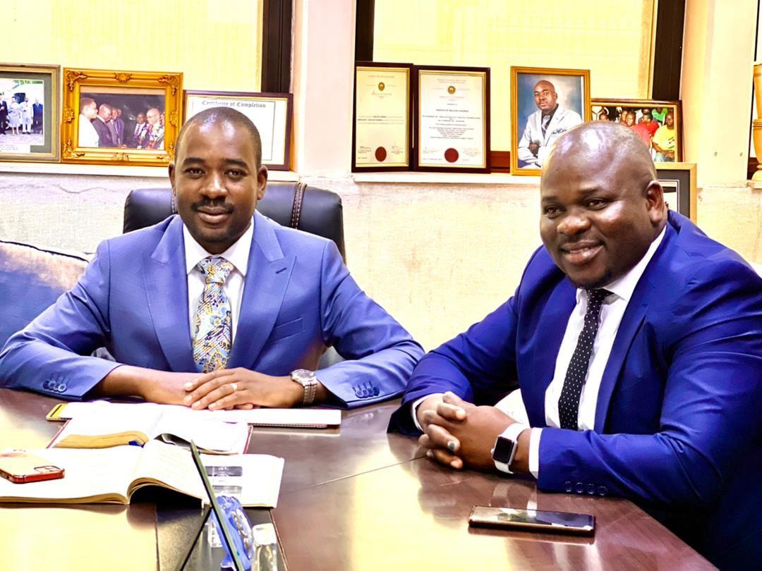 julete01's tweet photo. Today in Harare we meet with CCC President @nelsonchamisa to update him on the Citizens fundraising efforts. 2023 is  a citizens year! Mazizi @citizenactionz https://t.co/wkW3pjKJ60