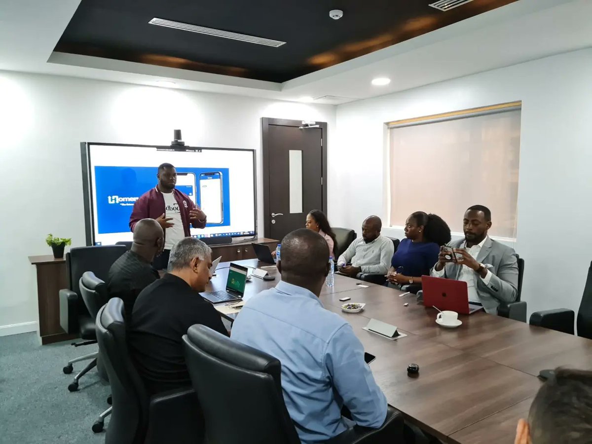proptech54's tweet image. Padbod @PadbodHQ pitching at Proptech54 Accelerator program on Day II of
@Niproptech
2022, hosted by @NMRCNG
📍 For more info visit: proptech54.com
#niproptech2022 #niproptech22 #niproptech