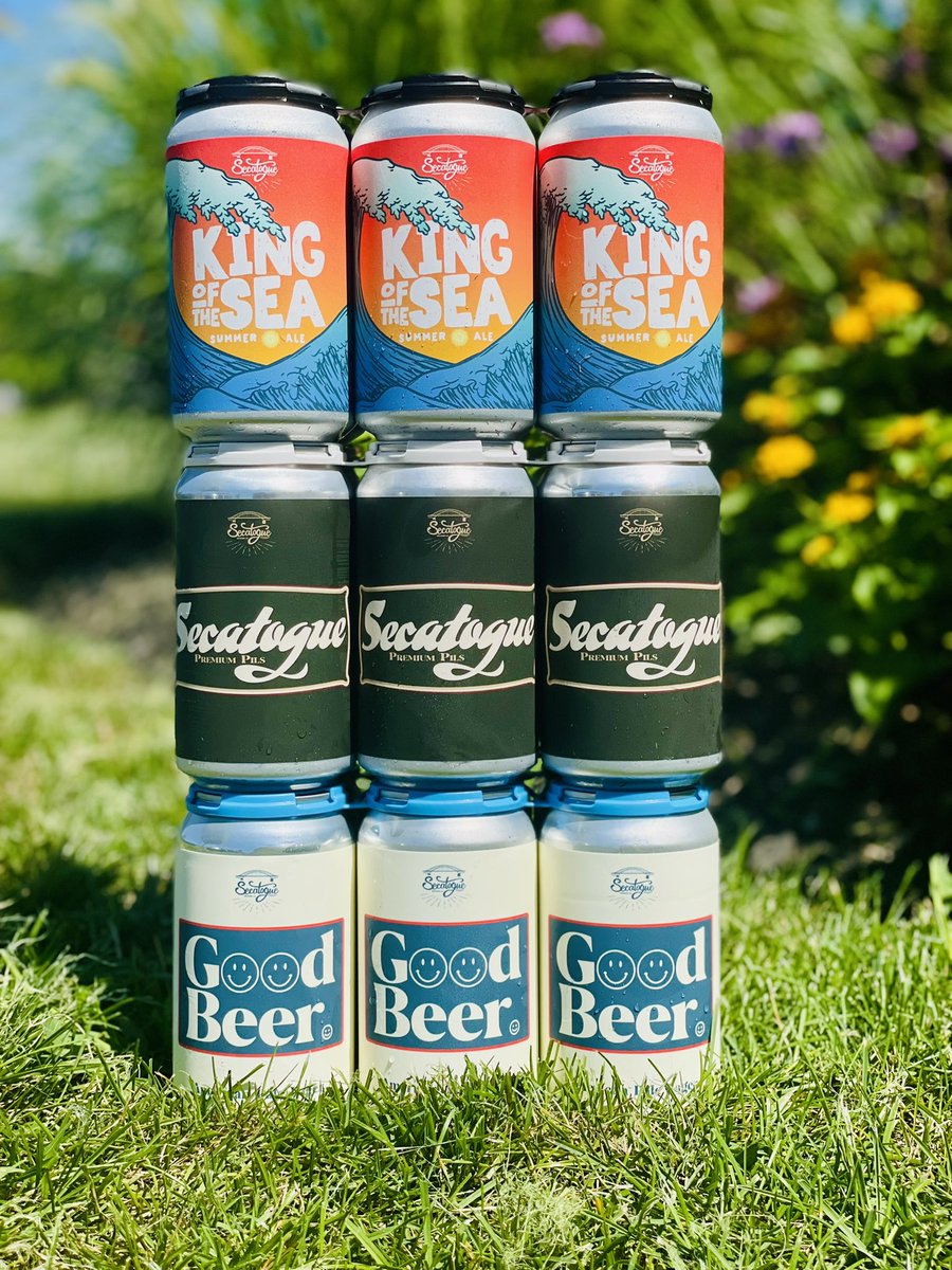 SecatogueBrewCo's tweet photo. $5 can pours all day, everyday! ๐ปโโโ
โ
#SecatogueBrewingCo #ActuallyPrettyGood #Beer #Summer #LongIslandBeer #LongIsland #Cans https://t.co/KWFhoywXie