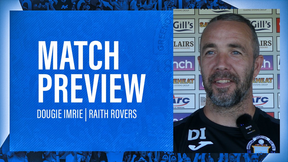 📰 Hear from Dougie Imrie ahead of tomorrow's match and checkout all the important match information.

🗣️ Also hear from Grant Gillespie as he discusses becoming Club Captain and looks ahead to tomorrow.

ow.ly/BMVI50Kj1qI