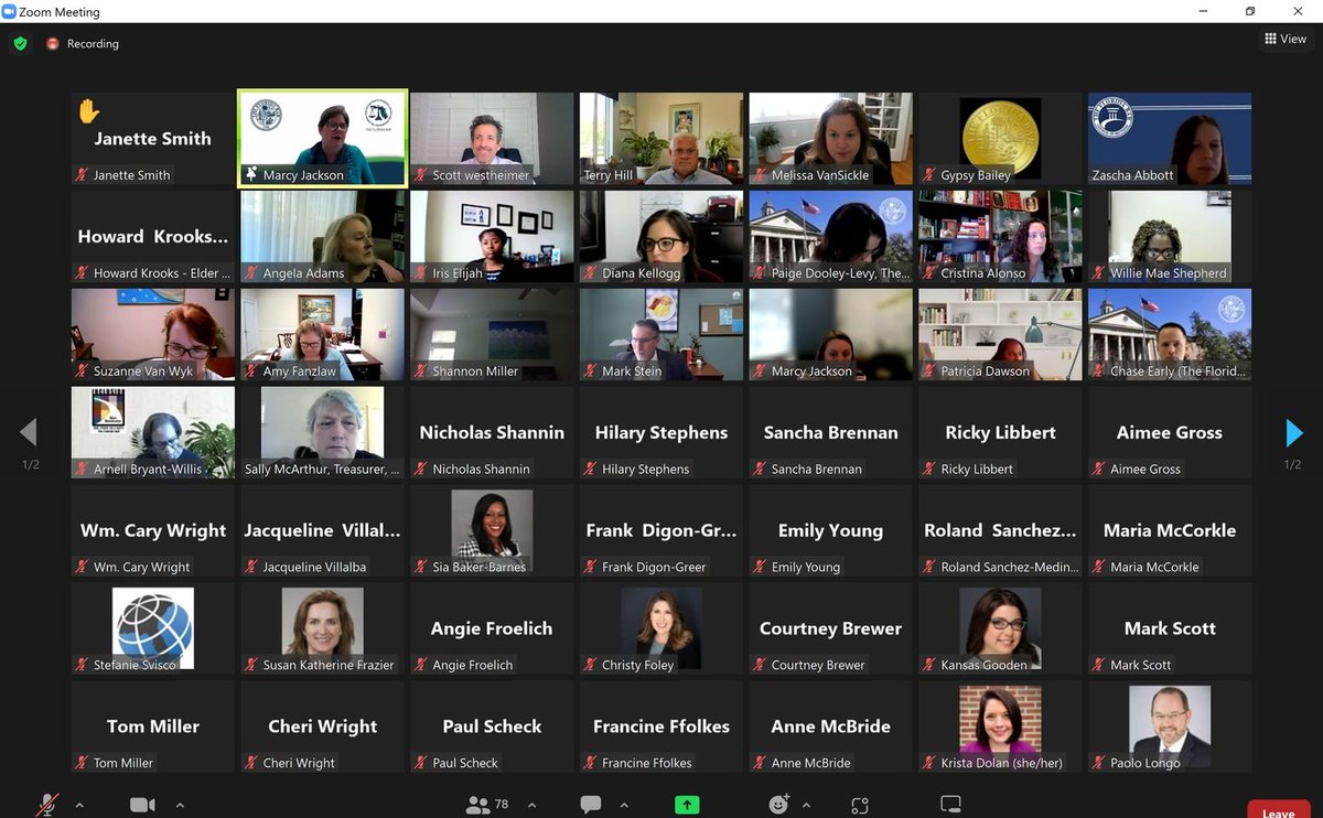 westheimerlaw's tweet image. It was great to attend @TheFlaBar 2022 Section Leadership Conference today &amp;amp; get the opportunity to say a few words to our dedicated, hard-working Section &amp;amp; Division leaders. Excellent work by Zascha Blanco Abbott and @FlaBarCOS. I am thankful that I have at least one fan in Mila