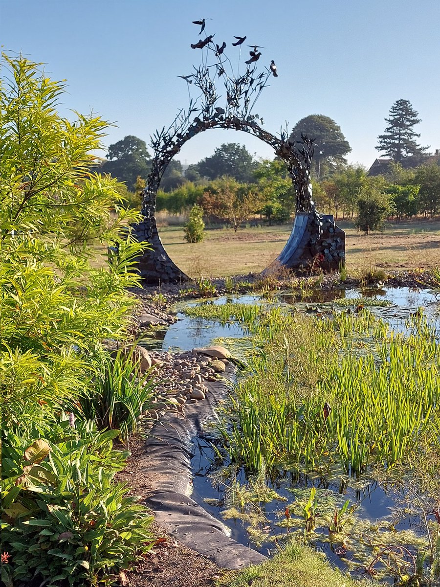 kennyRoach4's tweet photo. Sculpture now complete ready for  installation Bassetlaw hospital this coming week in memory of loved ones lost .
Many thanks #Mortonnurseries for the beautiful photographic backdrop on route to.. #bassetlawhospitial #NHS #worksop  #rainbowgarden #covidmemorial #circleoflife https://t.co/KyAkry8bNH