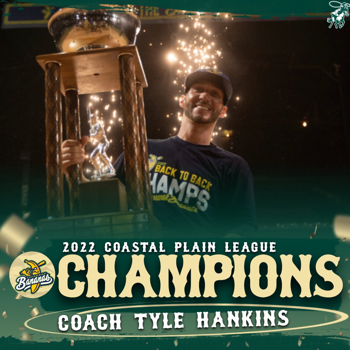 DroverAthletics's tweet photo. 🏆𝘽𝙖𝙣𝙖𝙣𝙖𝙡𝙖𝙣𝙙 𝘾𝙃𝘼𝙈𝙋𝙎🏆
CONGRATS to Coach @Tyle_Hank4 and @DrewShaver4 on winning the 𝘊𝘗𝘓 𝘊𝘩𝘢𝘮𝘱𝘪𝘰𝘯𝘴𝘩𝘪𝘱 with the @TheSavBananas!🍌

#DroverDUB x #DroverNation🏇 https://t.co/EDKknvSb6i