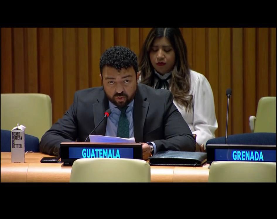 GuatemalaONU's tweet image. #NPTRevCon Guatemala 🇬🇹 highlighted during #MCI that:
- Under article VI of the #NPT, State Parties are obliged to negotiate efficient measures to cease the arms race and achieve nuclear disarmament
-Support the TPNW &amp;amp; CTBT
-Catastrophic Consequences of Nuclear Weapons @MinexGt