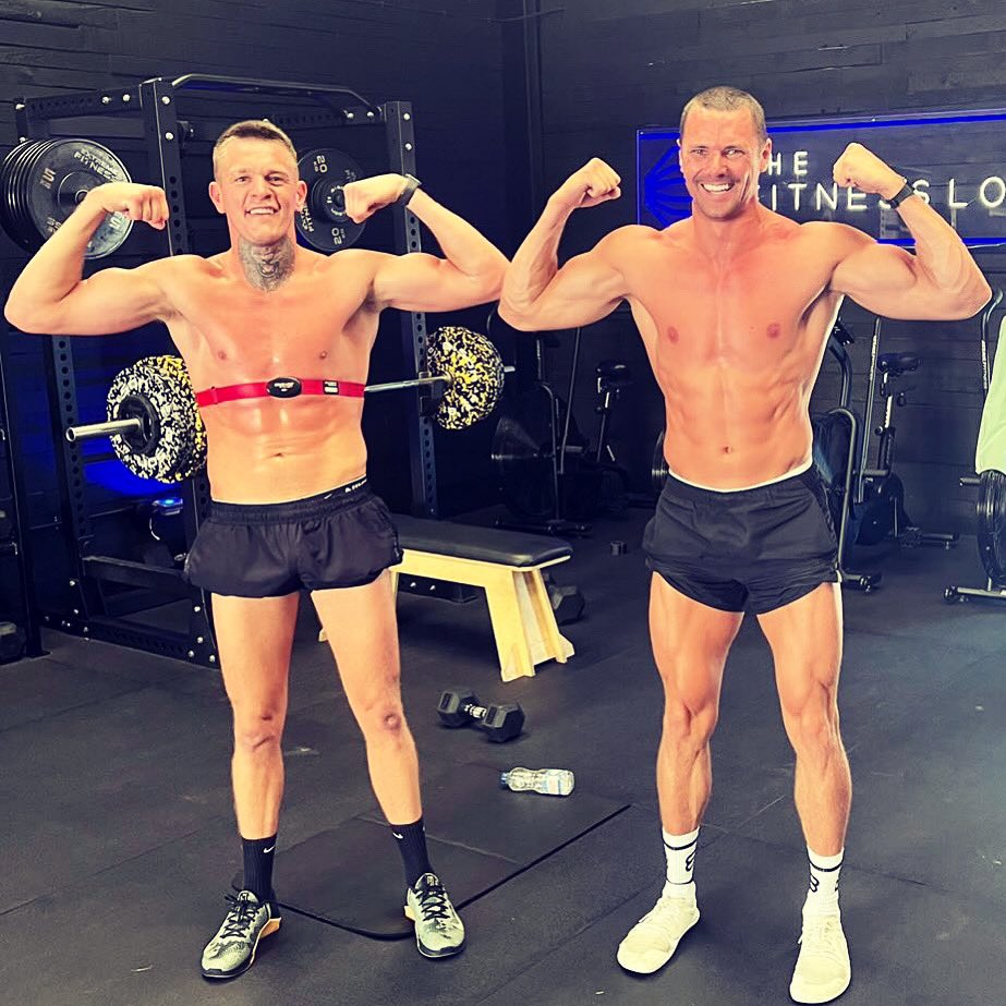 leeidz1's tweet image. Pre season with the champ champ @gavin1gwynne 🥊 #hardwork #dedication @Fit_Locker