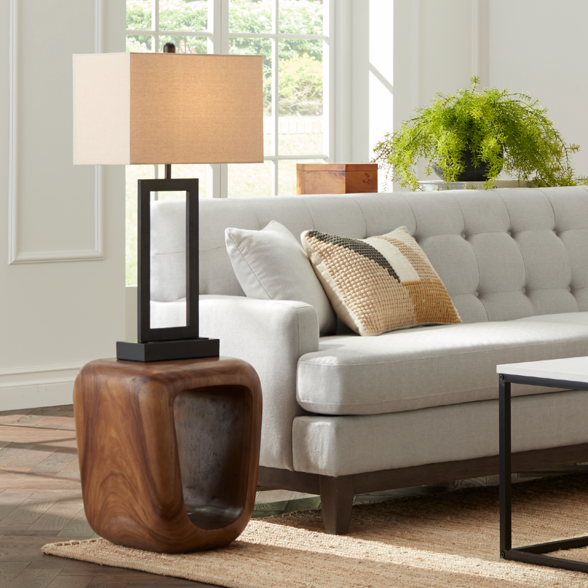 LampsPlus's tweet photo. Let the bronze Todd Table Lamp be your new favorite sidekick 💕 #myLampsPlus

Shop table lamps: https://t.co/SQvd0L9qV9

#TableLamp #GeometricTableLamp #BronzeTableLamp #Bronze #GreyTuftedSofa #TuftedSofa #JuteRug #JuteAreaRug #HomeLighting #HomeDecor https://t.co/PIFHYxPBVr
