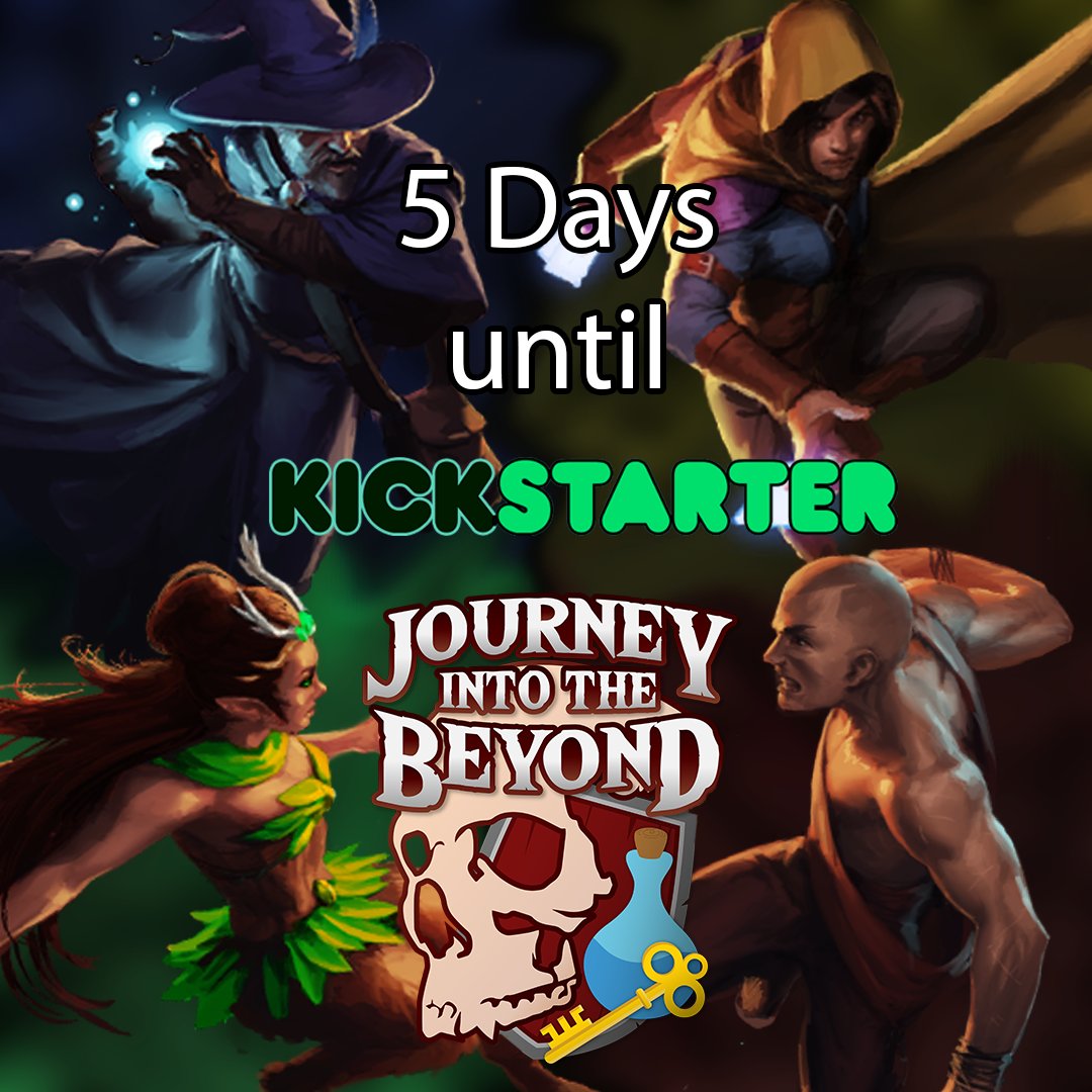 Only 5 days left til our launch on #Kickstarter!