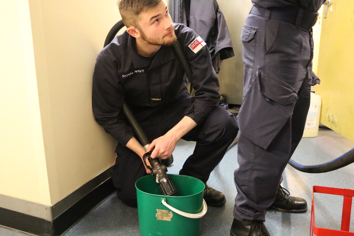 Training the next generation 👀 Officer Cadet (OC) Campbell is an @EdinburghUni student, and member of the @EdinburghURNU. With his parents living in the Falkland Island Capital city of Stanley, he has been learning about HMS FORTH first-hand! See you in the Fleet OC Campbell! 🤞🏼