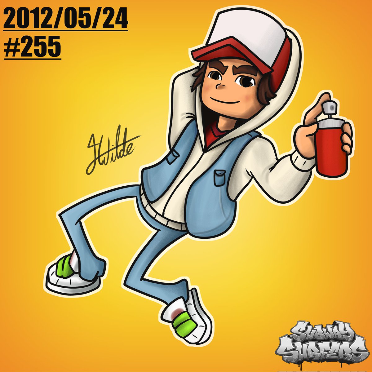 Wilde_boy2000's tweet photo. VGC 255: Jake
Gnarly dude! I'll have lettuce, onion, olives, gherkins...
#VGCchallenge #videogames #jake #subwaysurfers #kiloo #endlessrunner #mobilegame #arcade https://t.co/fwkRnuib5p