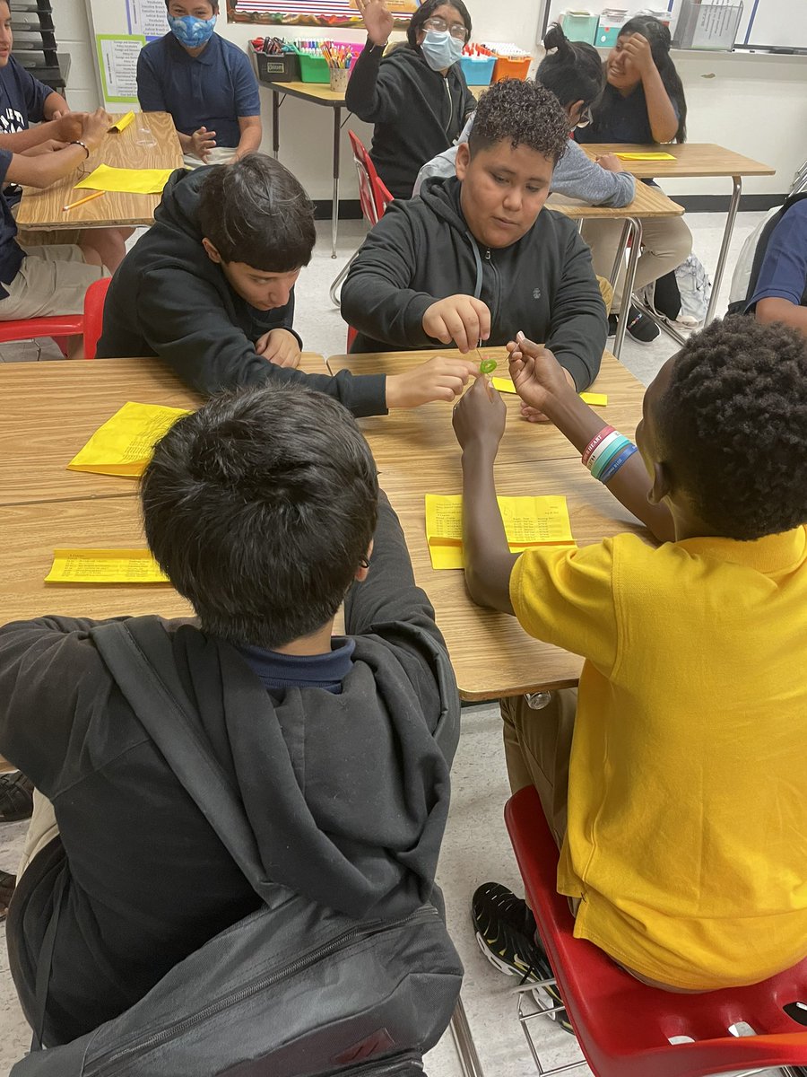 JanaForaker's tweet photo. First day of 7th grade civics- my @IMS_Indians had to work cooperatively with their groups to โSave Samโ, building those foundational team skills. #CCPSFamily #ccpsfirstday @collierschools https://t.co/3J0kVWdD9P