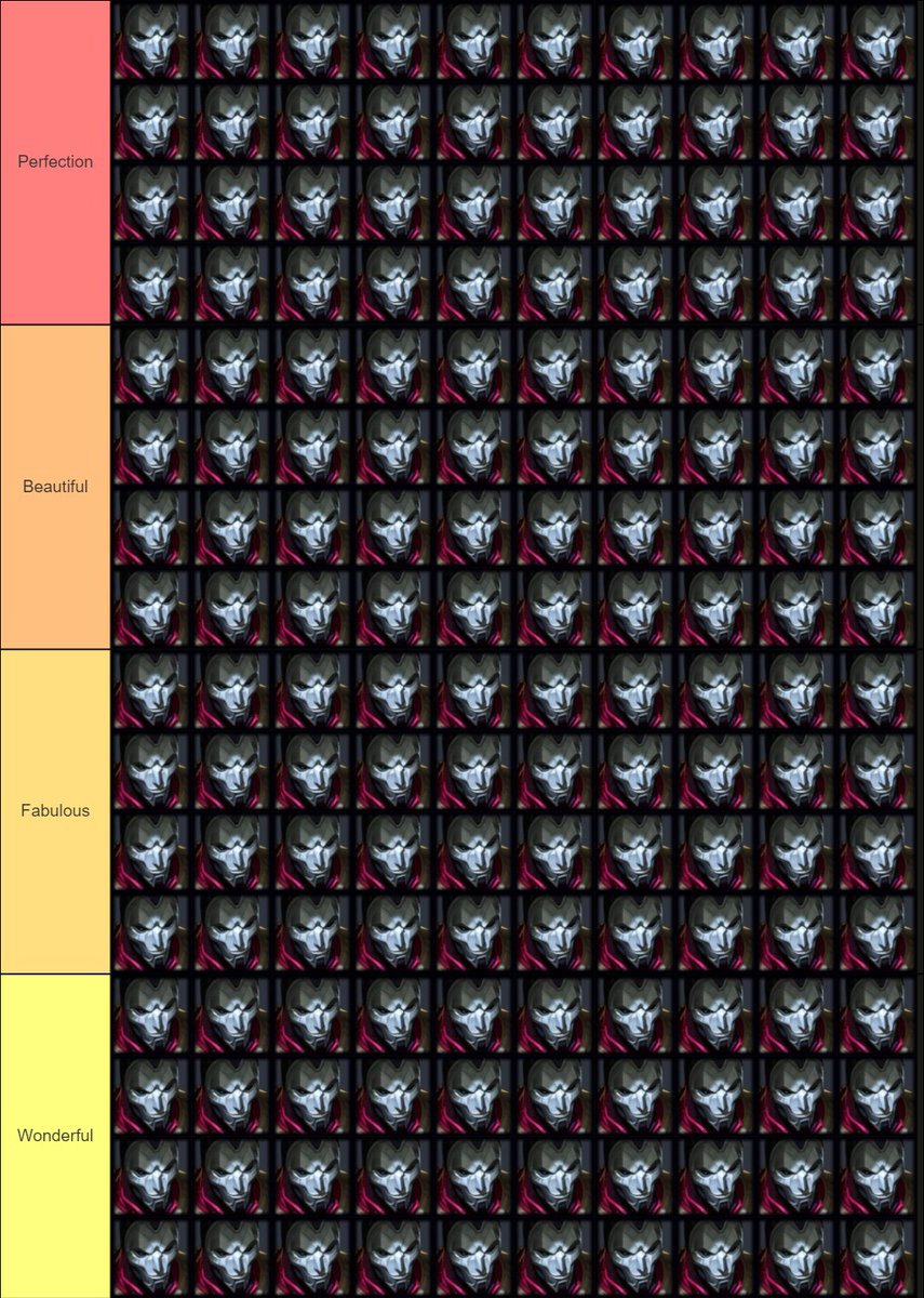 IKeepItTaco's tweet photo. I've been seeing champion attractiveness tier lists again. here's the only correct one. https://t.co/UqR2jA9COc