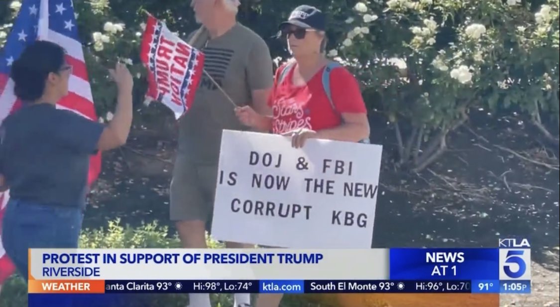 NoBullet's tweet photo. They can’t even spell KGB. It’s literally spelled out for you when you say it. #trump #TrumpFBIRaid #fbi #YouTried https://t.co/DjkDgrrI8n