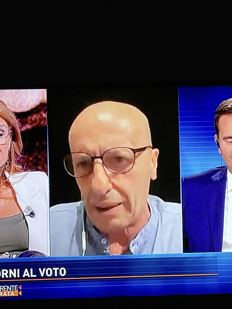 FPetriello's tweet photo. Ma per favore? Che sia una donna è l’unica cosa positiva che ha Giorgia Meloni! 😂 #controcorrente #Sallusti https://t.co/8JMWYUm21y