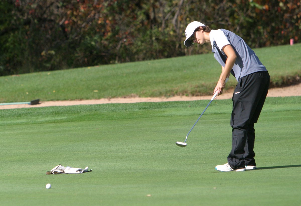 Yes ... that's OUR former Blue Devil Marie Allo -- hanging with a Gopher, a Bison and a future Tommie (chasing an Epson Tour golfer) -- with a top-five finish <a href="/MinnesotaPGA/">Minnesota PGA</a> State Women's Open! Congratulations, Marie! #D3ForMe