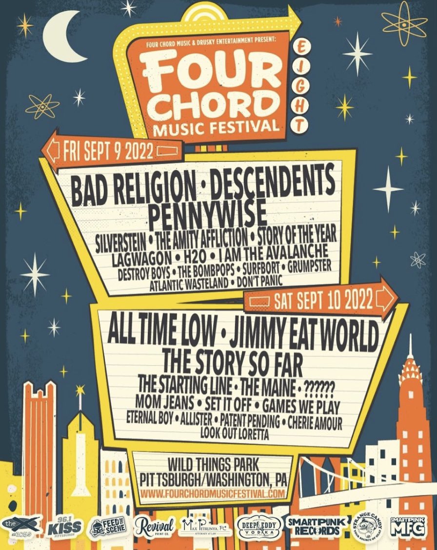 Next Up for H2O! #FourChordFestival