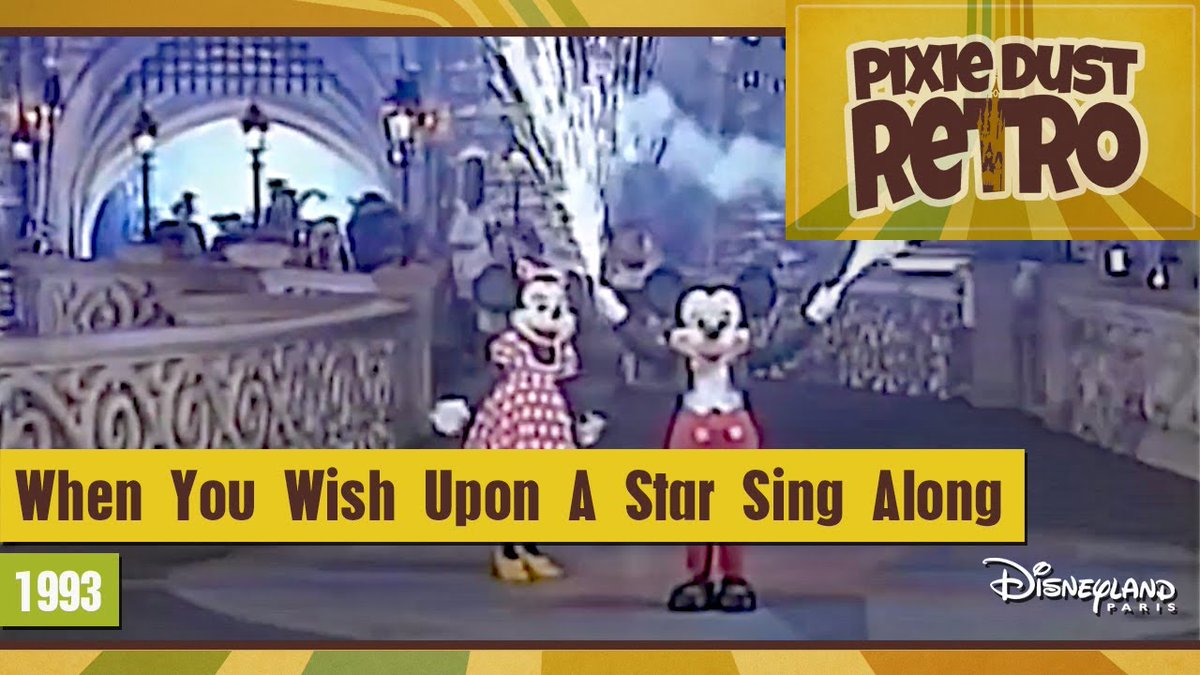 PixiedustRetro's tweet photo. ⎪VIDEO⎪Disneyland Paris When You Wish Upon A Star Sing Along at Sleeping Beauty Castle #rememberthemagic
WATCH HERE >> https://t.co/FGazdE4KTX https://t.co/xWpCj4Wg5h