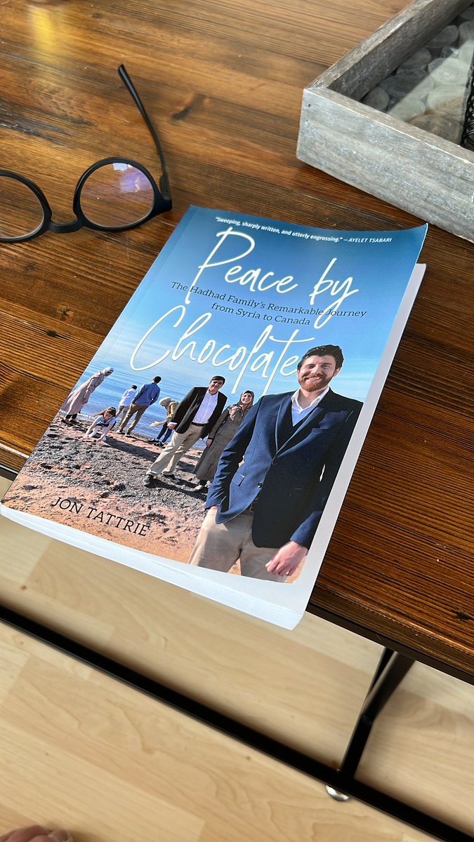 @jontattrie thank you for this book. I’ve never been more proud to be Canadian than I am in this moment. @Peacebychoco