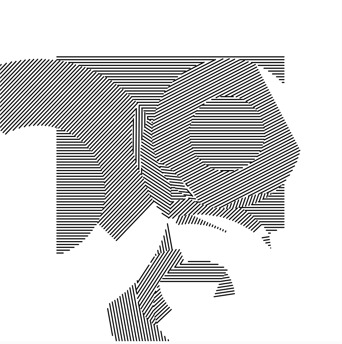 grunskm's tweet photo. Enjoying these rotation studies today. #p5js https://t.co/dwzkgRPqzk