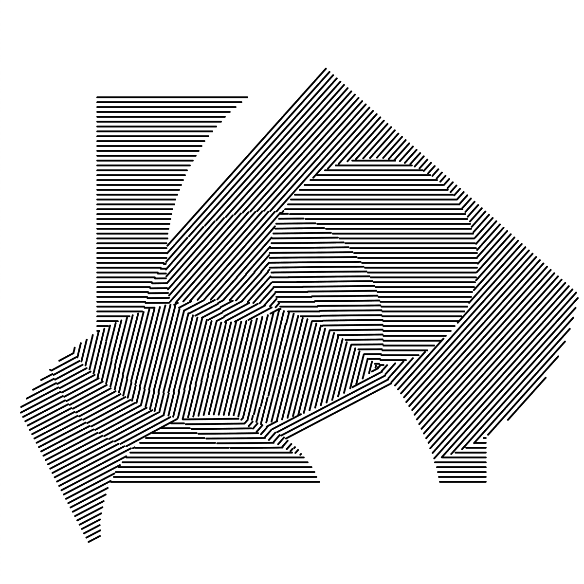 grunskm's tweet photo. Enjoying these rotation studies today. #p5js https://t.co/dwzkgRPqzk