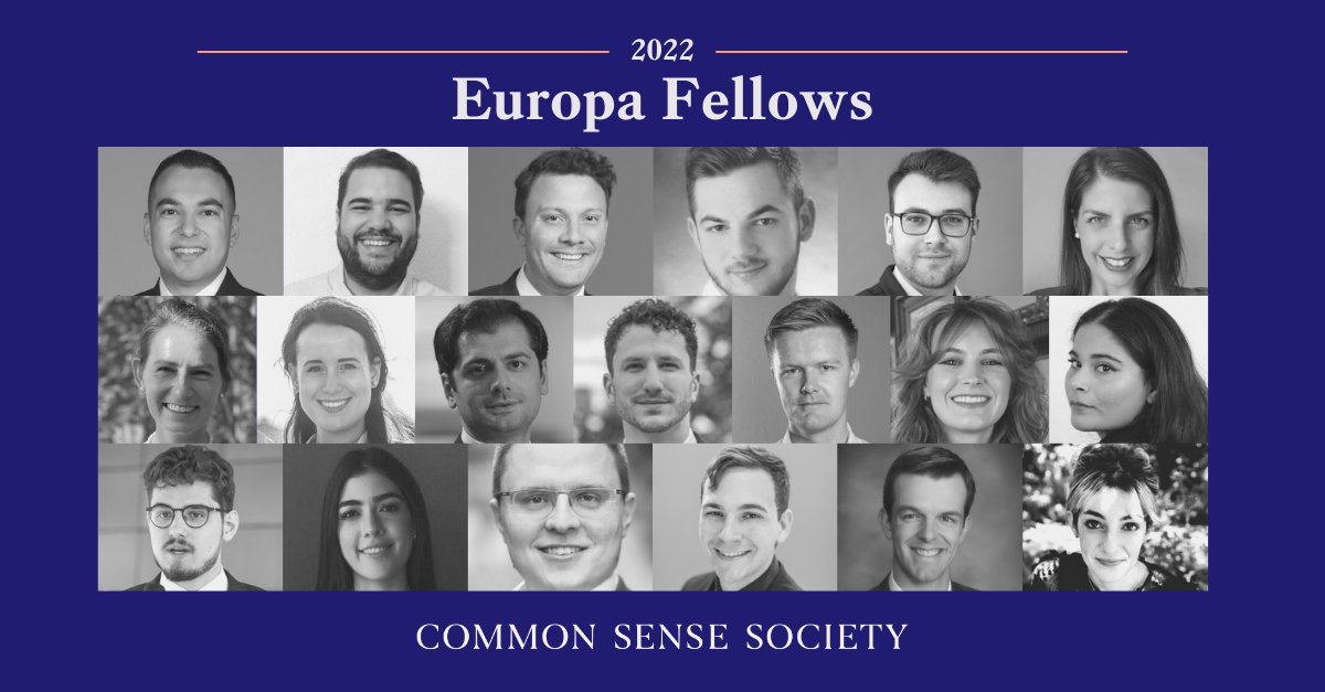 CommonSenseScty's tweet photo. Announcing our 2022 Europa fellows! We look forward to returning to the historic Károlyi Castle in Hungary to explore liberty, prosperity, and beauty in the context of European culture. Find out more about our fellows, faculty, and upcoming opportunities: https://t.co/BYvchVlY2m https://t.co/c5aAEFldm6