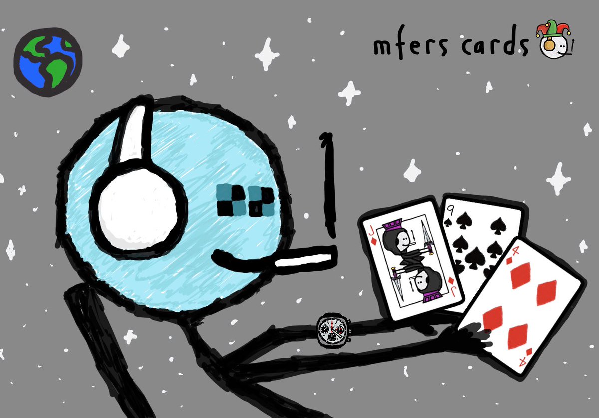 What is your favourite cards game ?
Mint mferscards.com limited collection of 54 cards only 🃏 

Holders will become exclusive partners in future mints of V2 ♣️✔️🃏