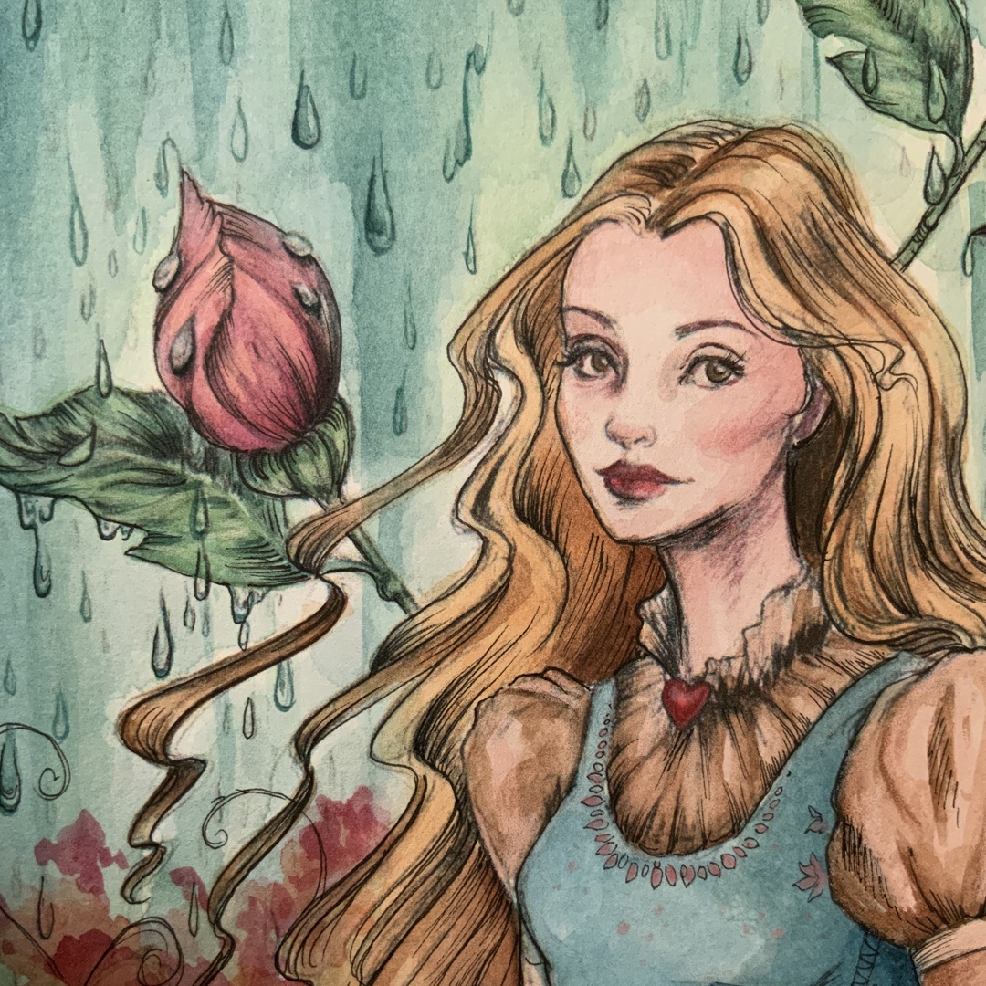 gingerjess25's tweet photo. Found some ink and watercolor illustrations from a few years back! Here is an Alice in Wonderland illustration inspired by Arthur Rackham &amp; Lewis Carroll
#watercolors #arthurrackham #lewiscarroll #inkdrawing #aliceinwonderland #bunny #characterillustration #fairytales https://t.co/ebQGjMnOxB