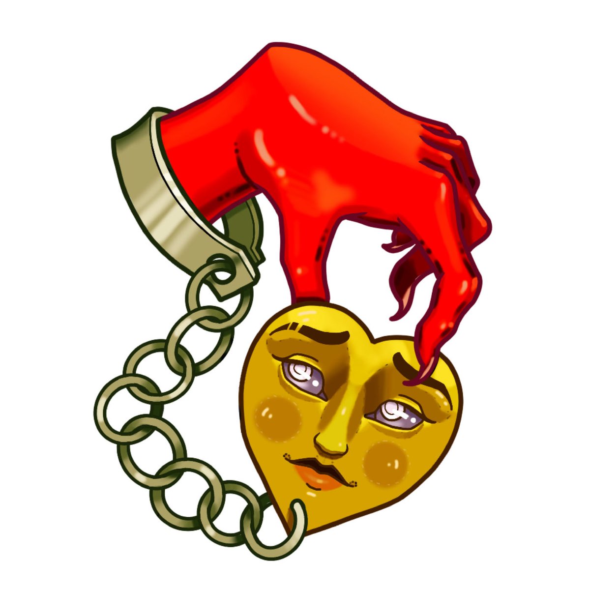 Danymat1698's tweet photo. PRISONER OF LOVE! t-shirt concept 
LOVE is the best and the worst feeling in the🌎, comment below with a ❤️if you agree!⬇️
#tshirtdesign #tshirtdesigner #illustration #digitalart https://t.co/kiOJzjkeKx