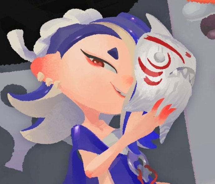wormbaits's tweet photo. She reminds me of him #Splatoon3Direct #Splatoon #nintendodirect #SplatoonDirect #Splatoon3 #PokemonLegendsArceus https://t.co/3FFH9peGPp