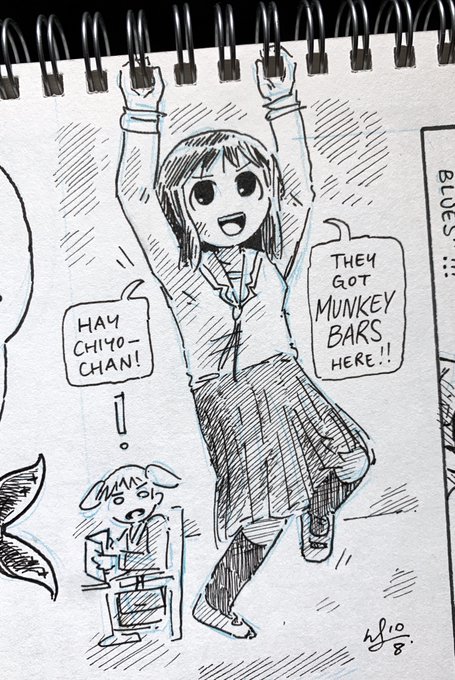 get down from there osaka!!!! 