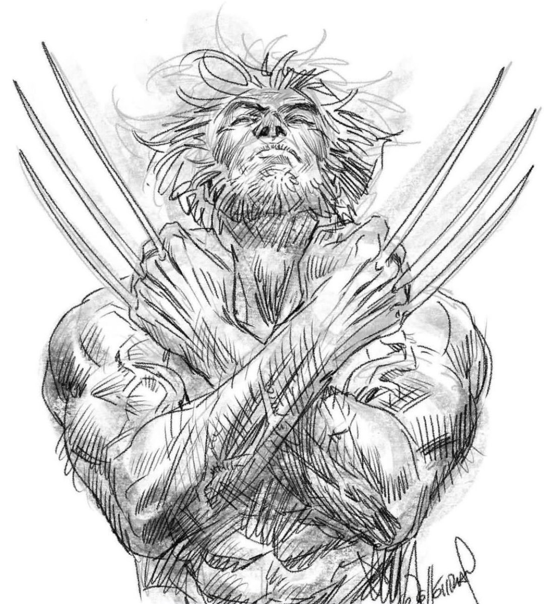 RT @WolverSteve: #Wolverine #WolverineWednesday #WillConradArt #blacknwhite https://t.co/r3rNQouNWe
